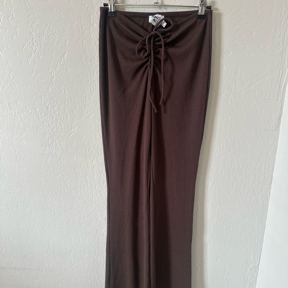 Princess Polly Imogen Ribbed Pants - Picture 2 of 6